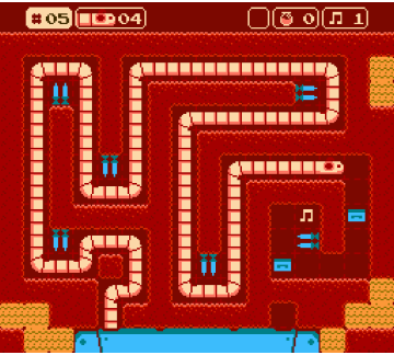 Tapeworm Disco Puzzle (NES)